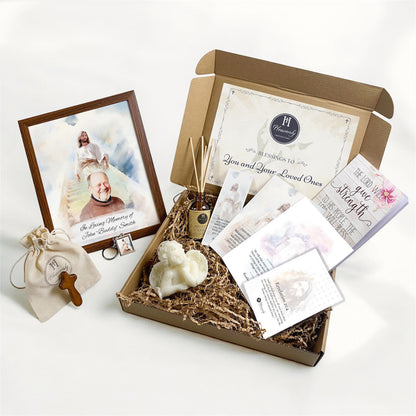 Premium Eternal Memory Personalized Art & Candle Gift Set