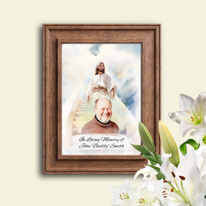 Basic Eternal Memory Personalized Memorial Art Gift Set